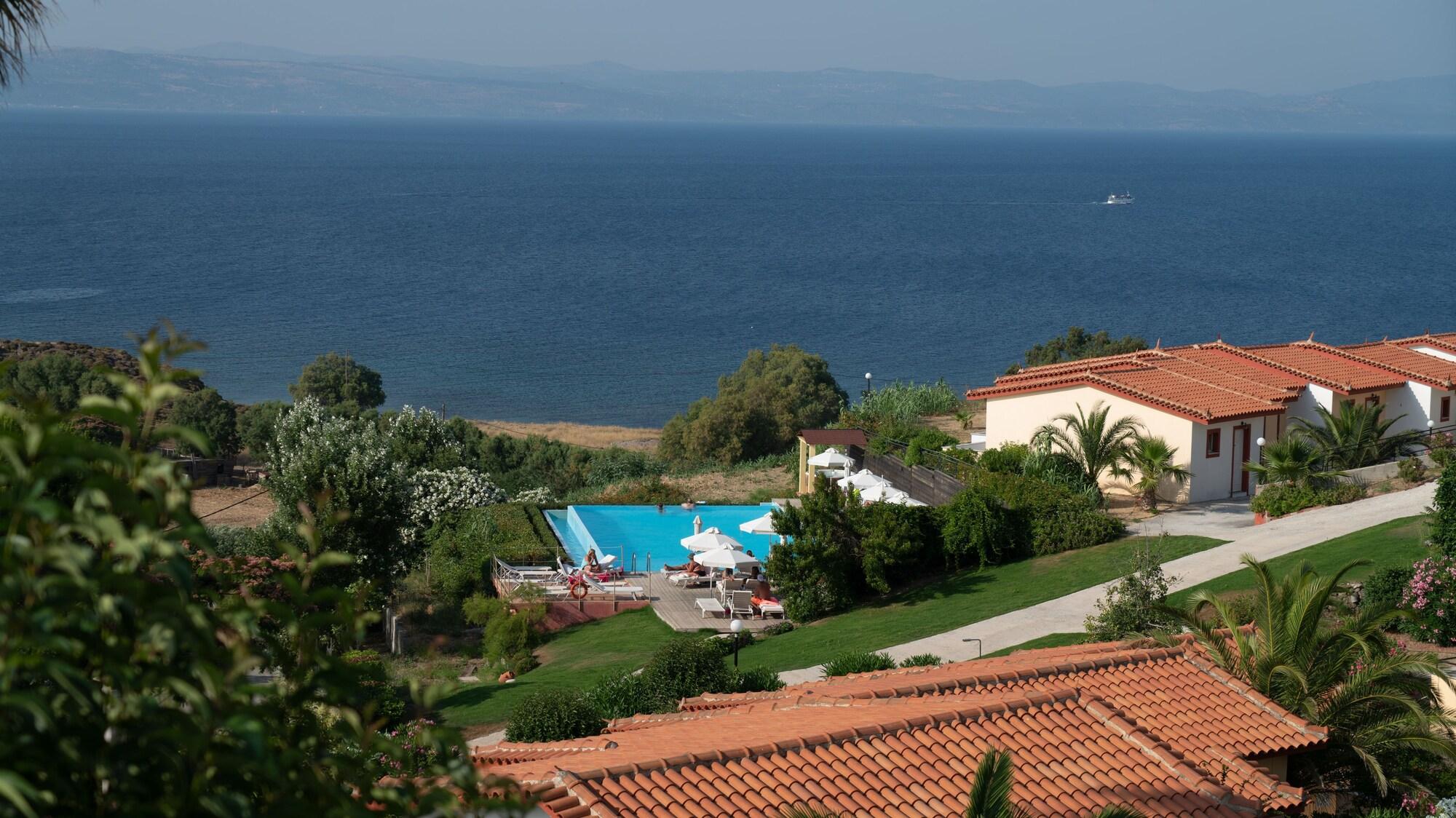 Belvedere Aeolis Hotel Mithimna Buitenkant foto