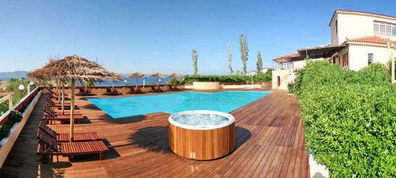 Belvedere Aeolis Hotel Mithimna Buitenkant foto