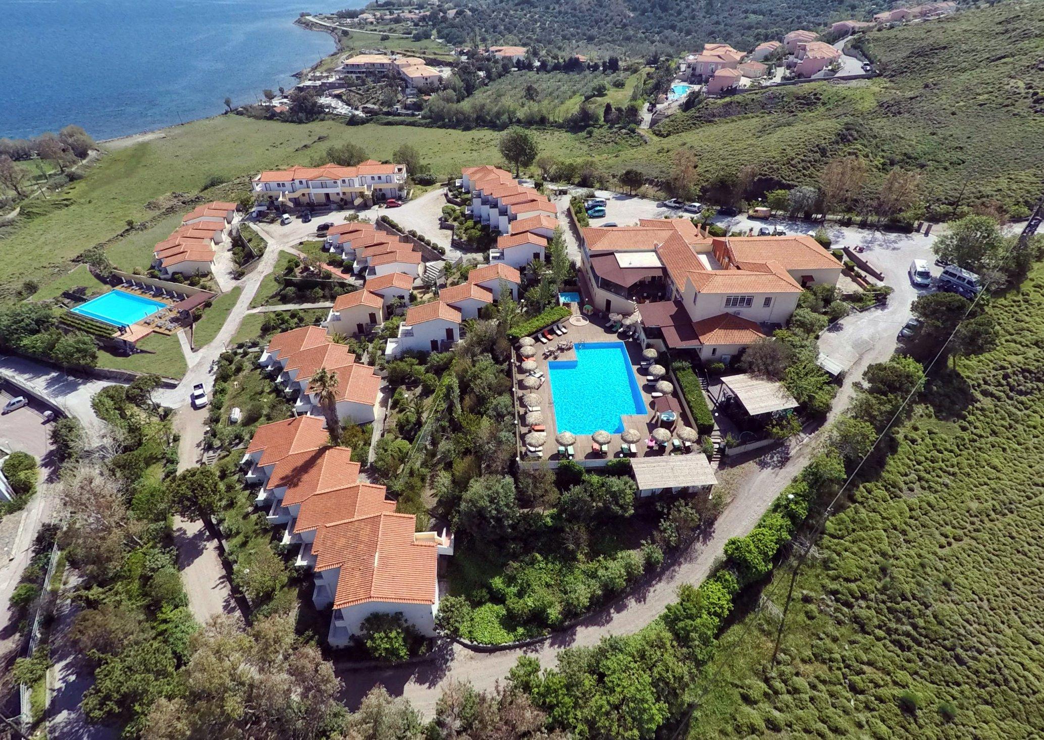 Belvedere Aeolis Hotel Mithimna Buitenkant foto