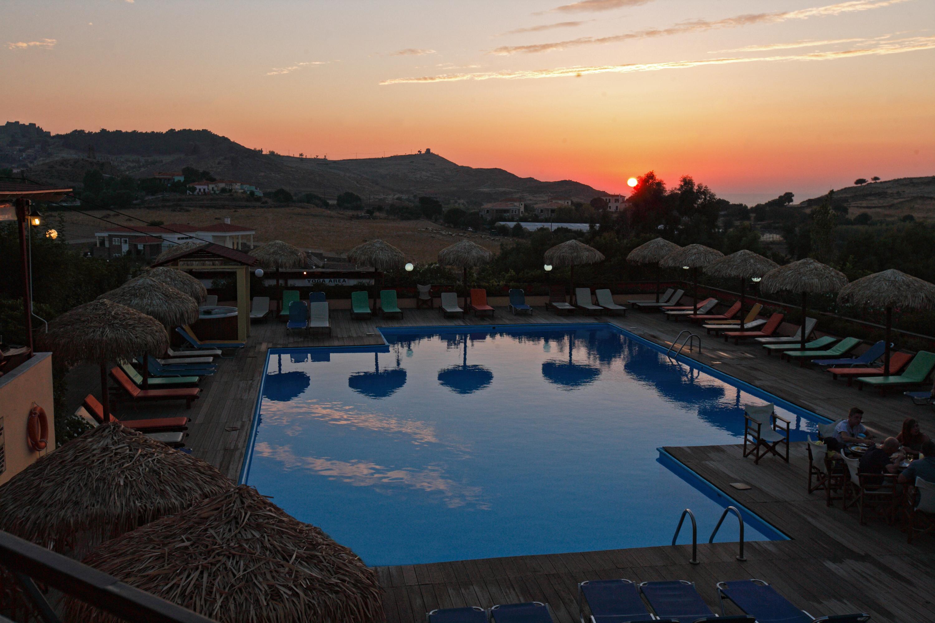 Belvedere Aeolis Hotel Mithimna Buitenkant foto