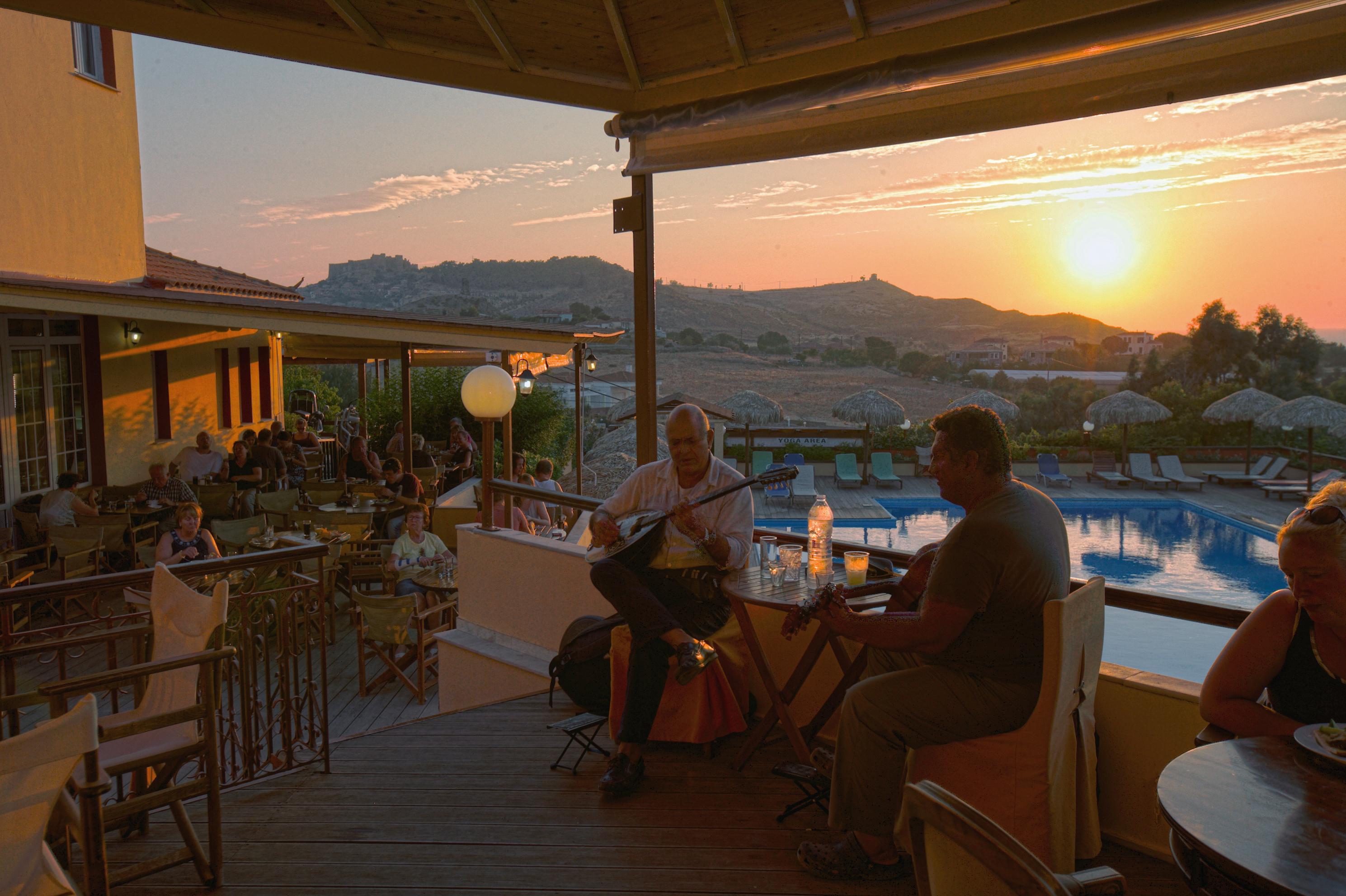 Belvedere Aeolis Hotel Mithimna Buitenkant foto