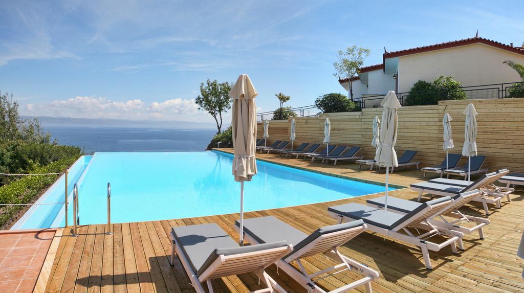 Belvedere Aeolis Hotel Mithimna Buitenkant foto